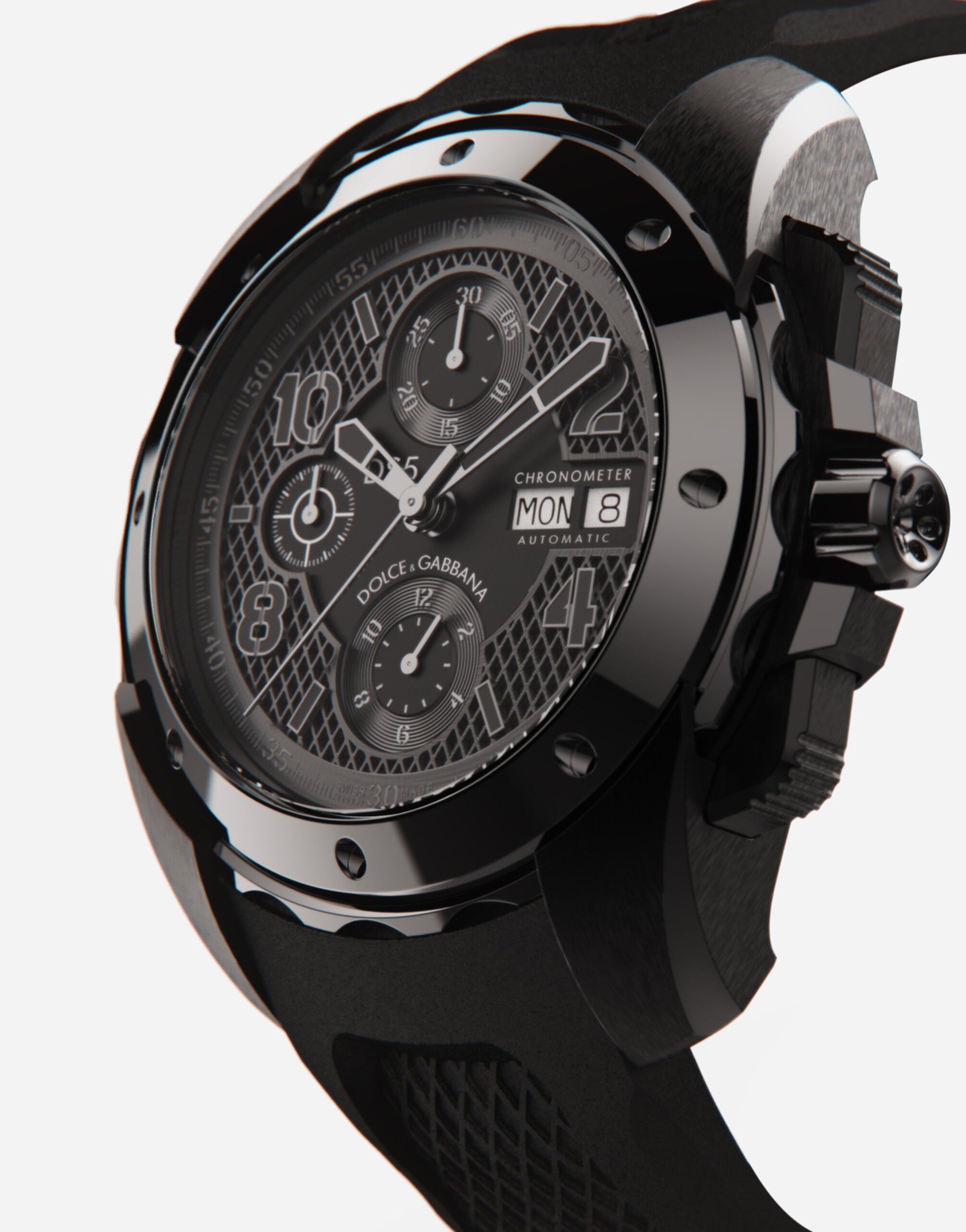 DS5 watch in steel with pvd coating - 2