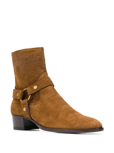 SAINT LAURENT Wyatt 40mm harness boots outlook