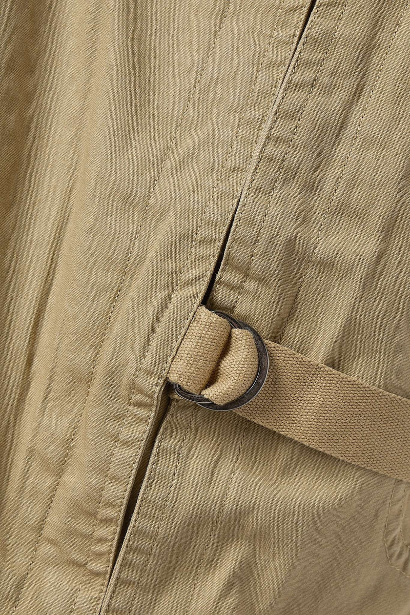 Keowina cotton-canvas tapered pants 4