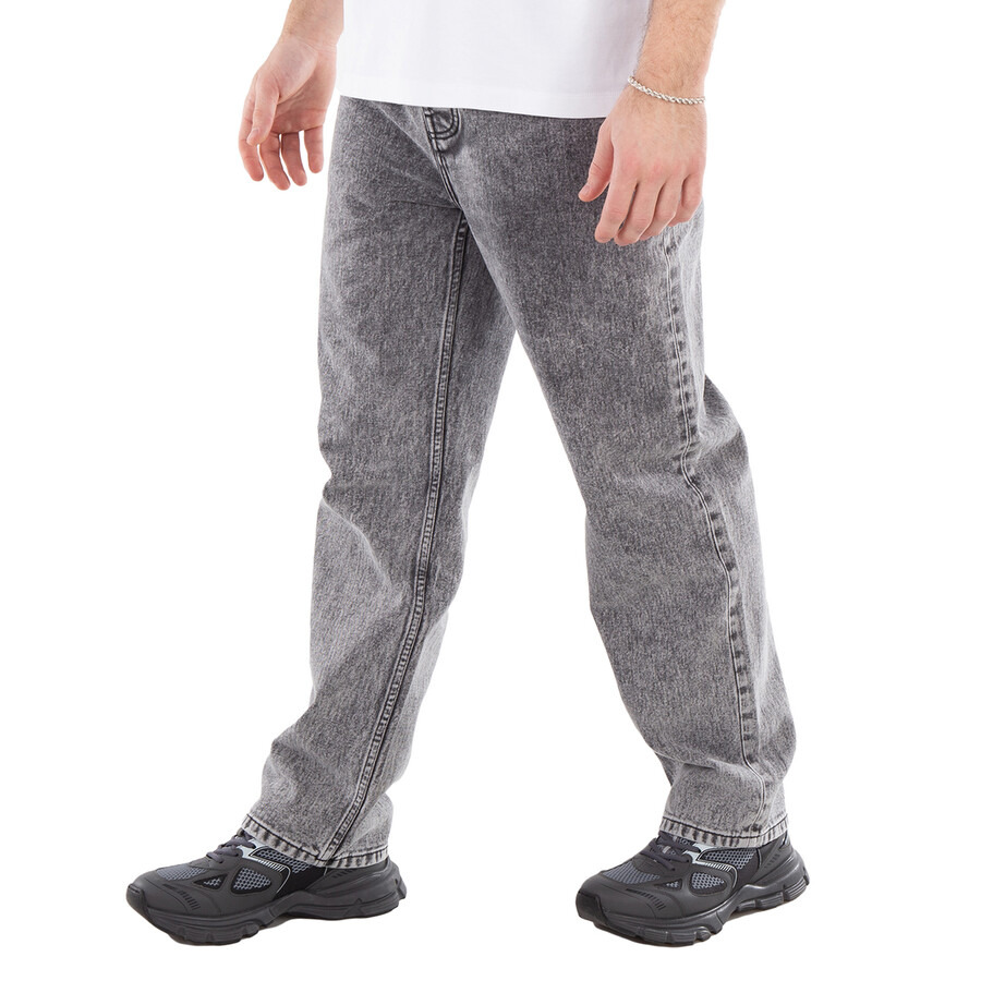Drole De Monsieur Men's Grey Delave Le Jean - 3