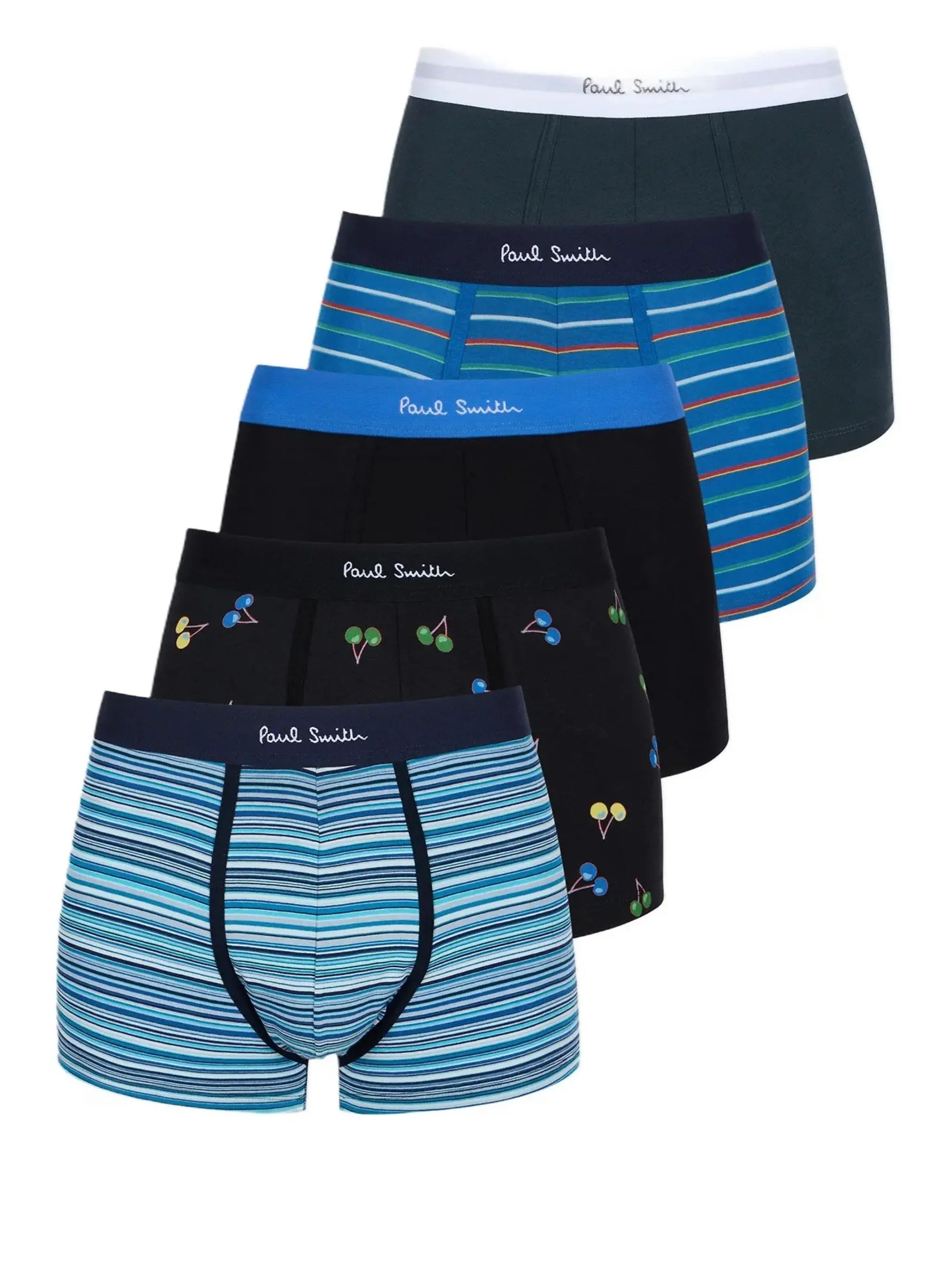 Men's Trunks "Pl/Patt/Str" - 1