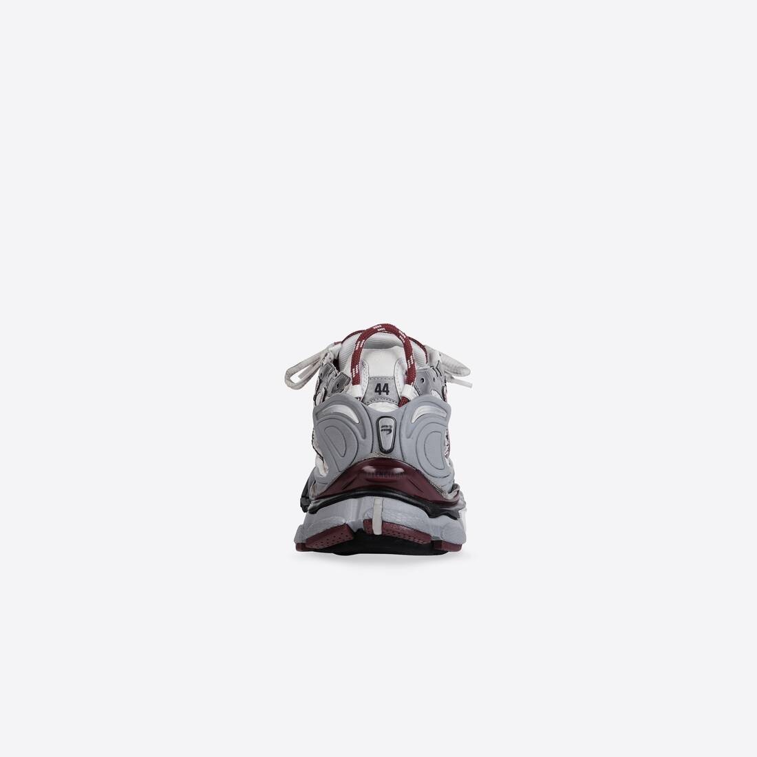 Men's Runner Sneaker in Burgundy - 2