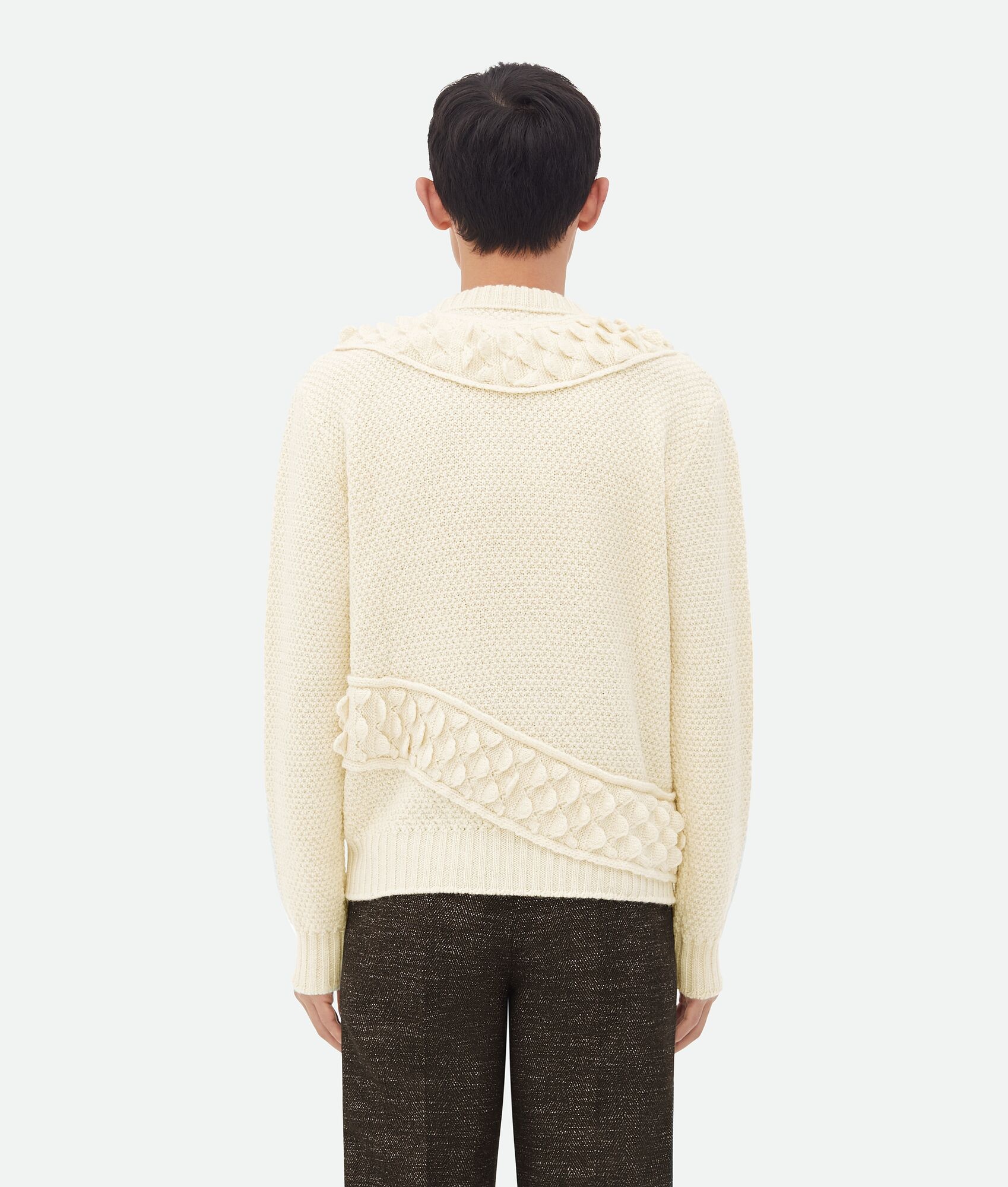 Snake Scales Wool Knit Jumper - 3