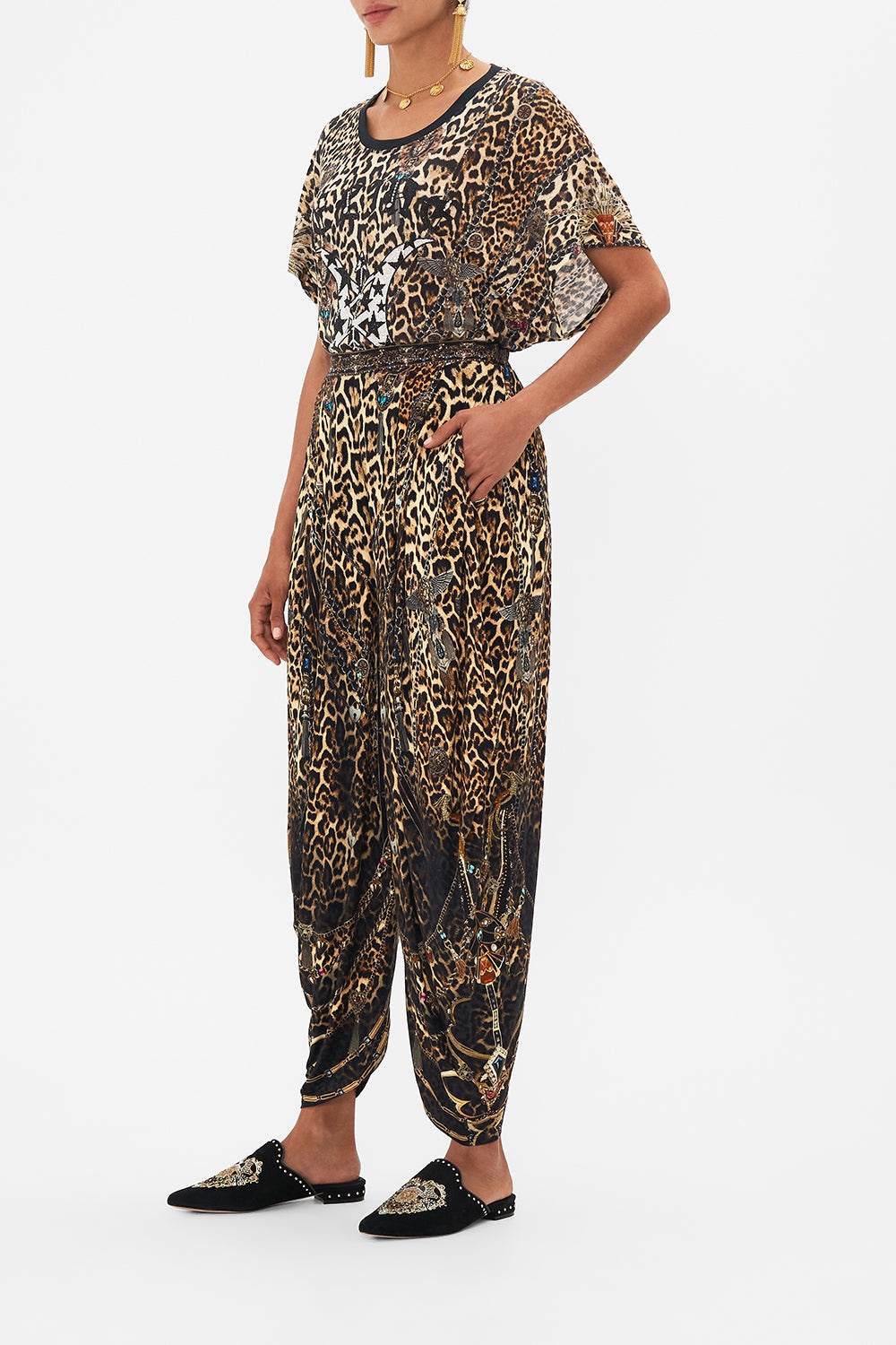 SPLIT HEM JERSEY PANT - 4