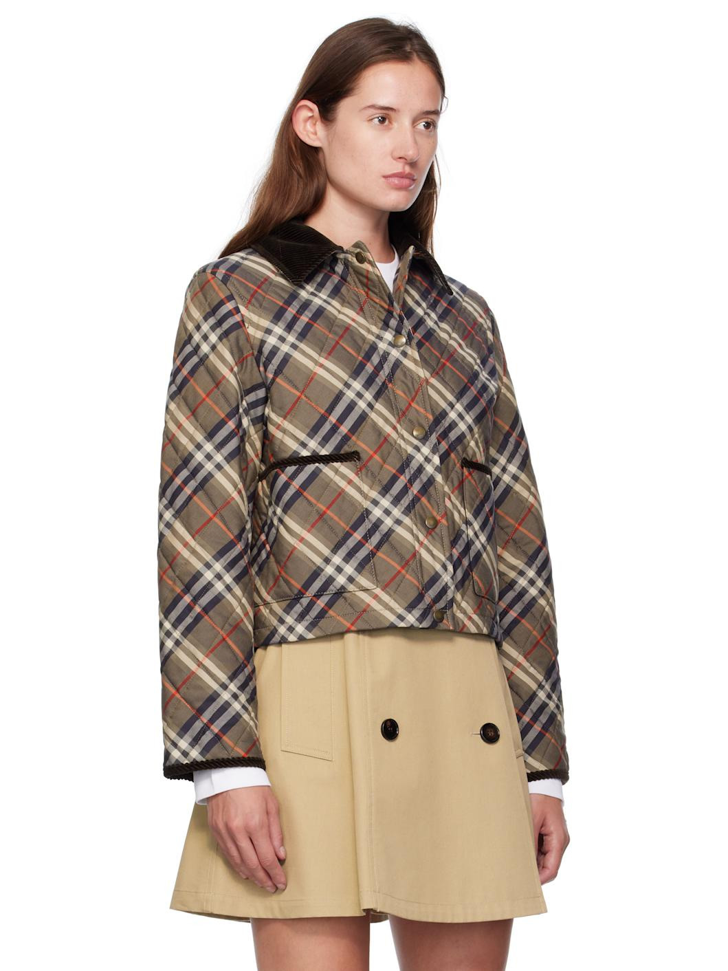 Brown & Gray Oldham Jacket - 2
