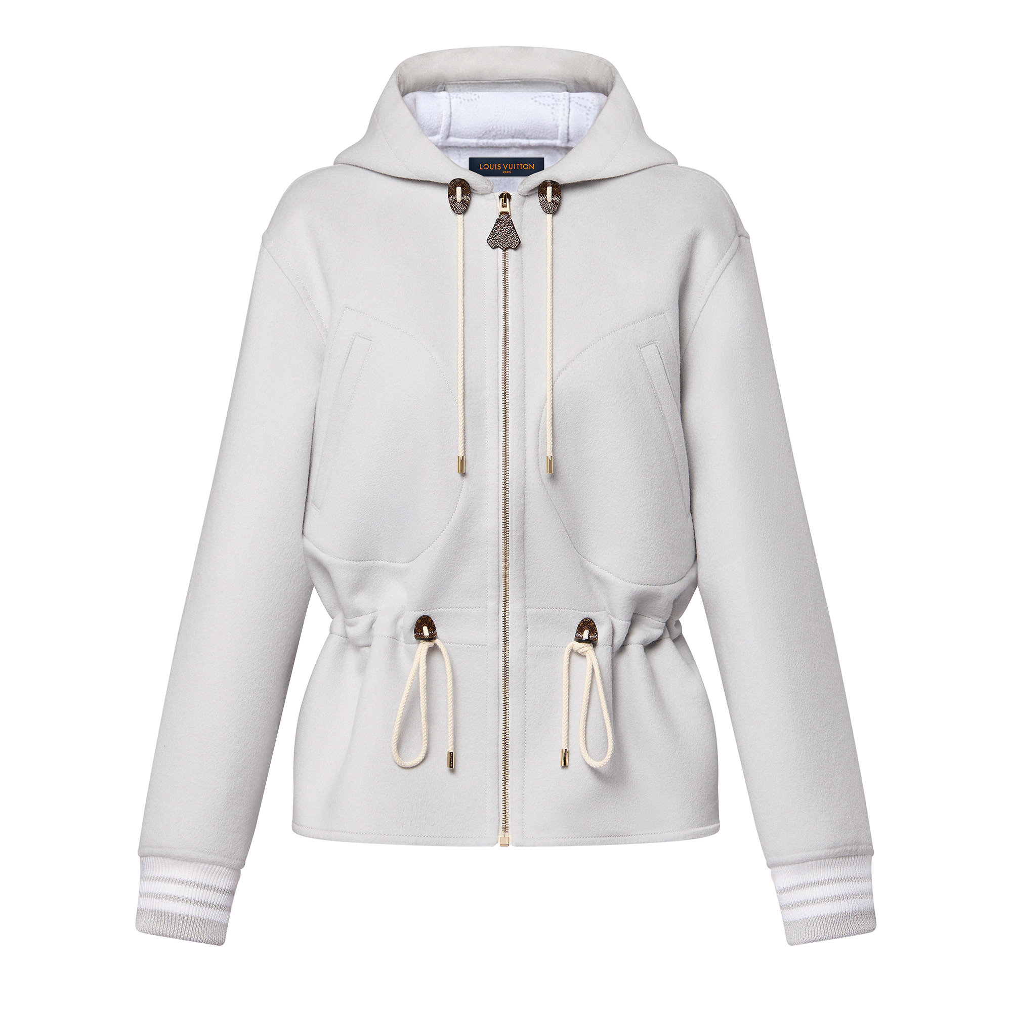 Double Face Hooded Parka - 1