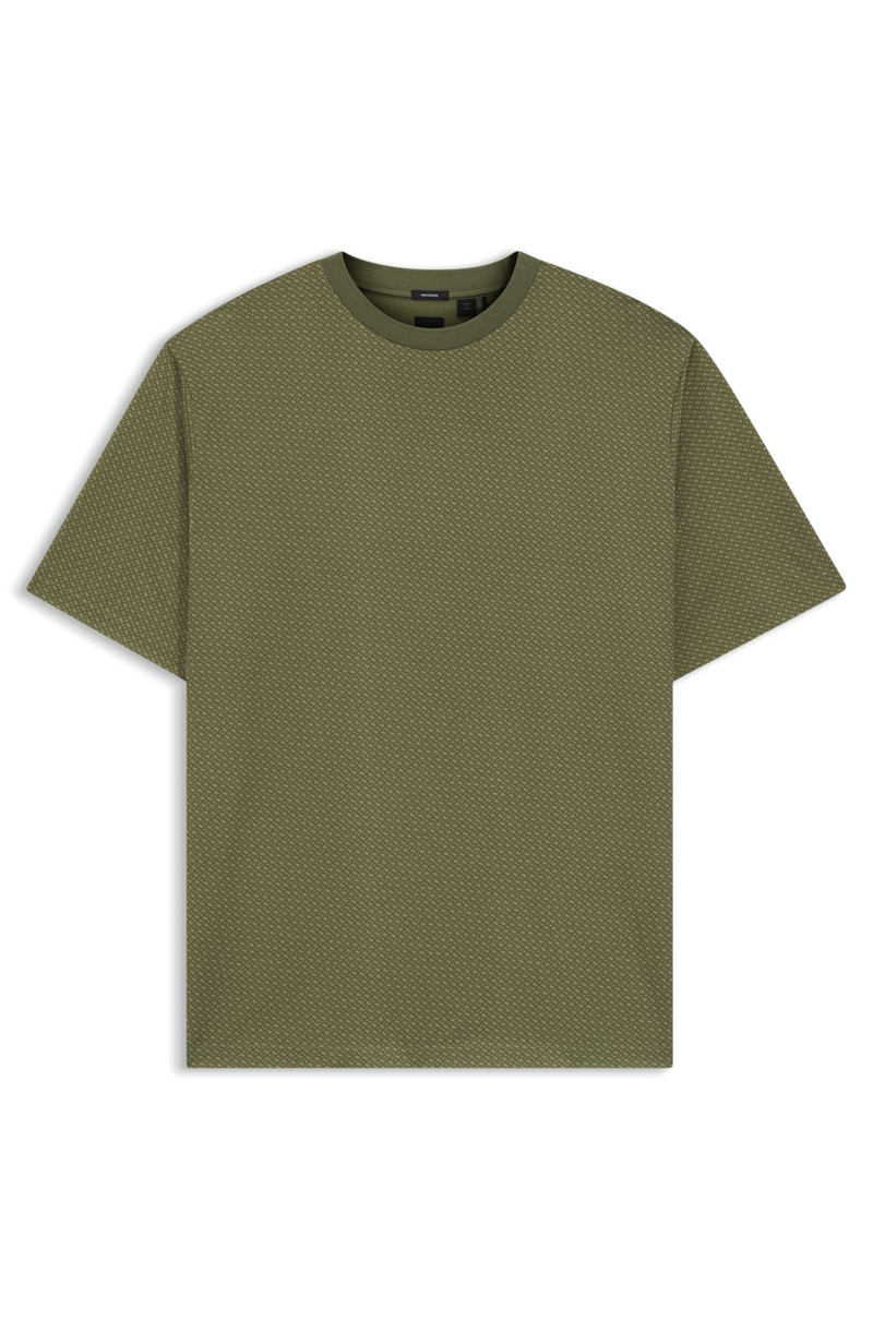 PRINTED-MONOGRAM T-SHIRT IN MERCERISED COTTON 1