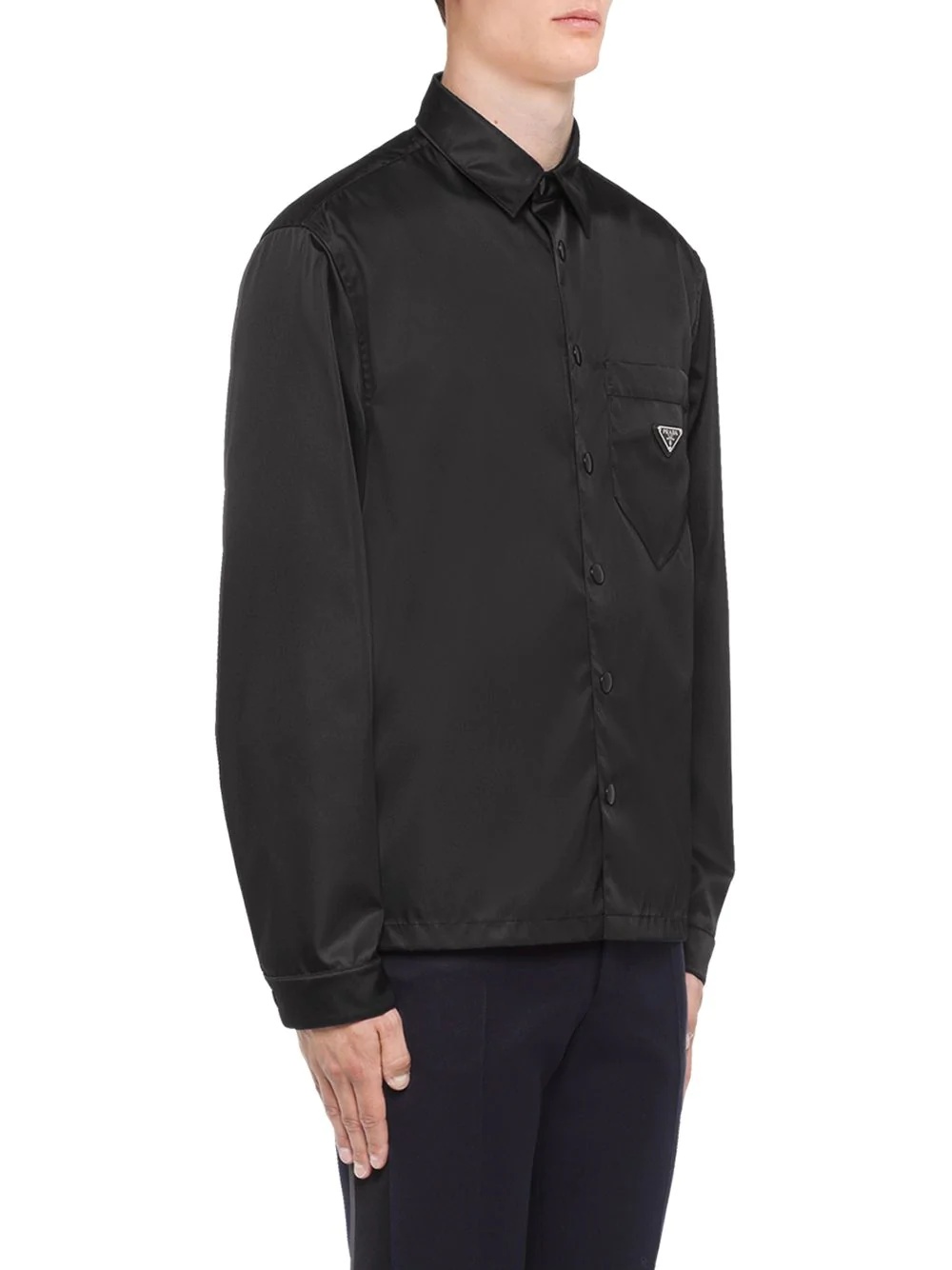 snap button-up shirt - 3