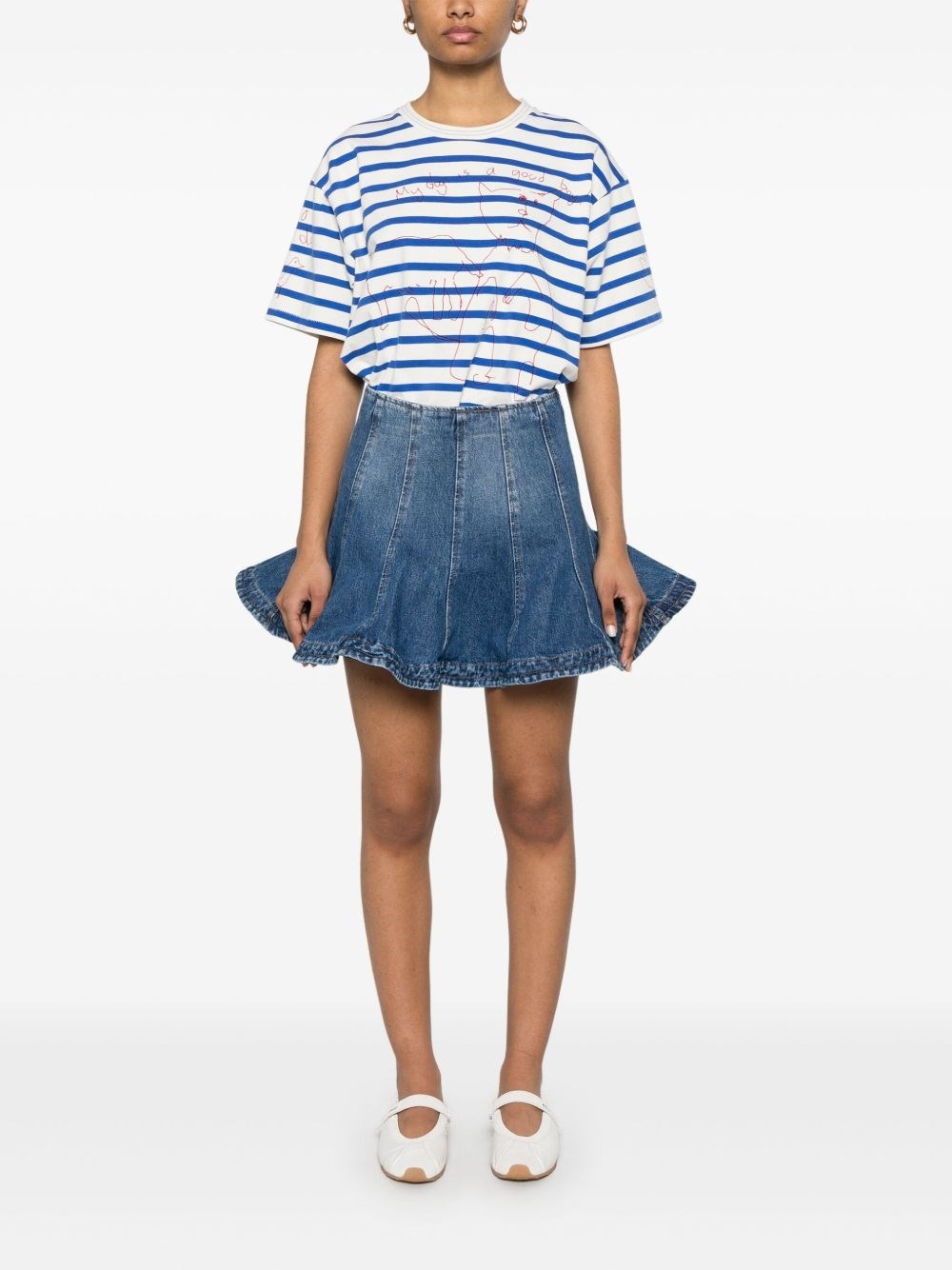 Denim skirt - 2