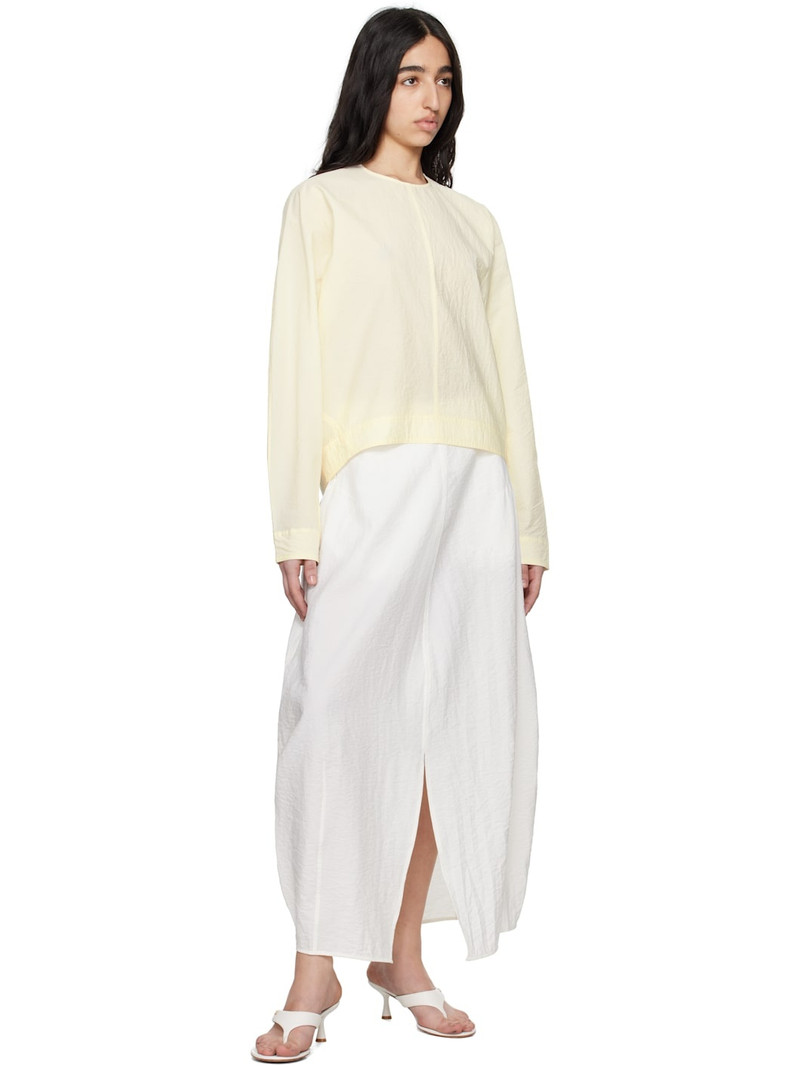 TOTEME Off-White Batwing Top outlook