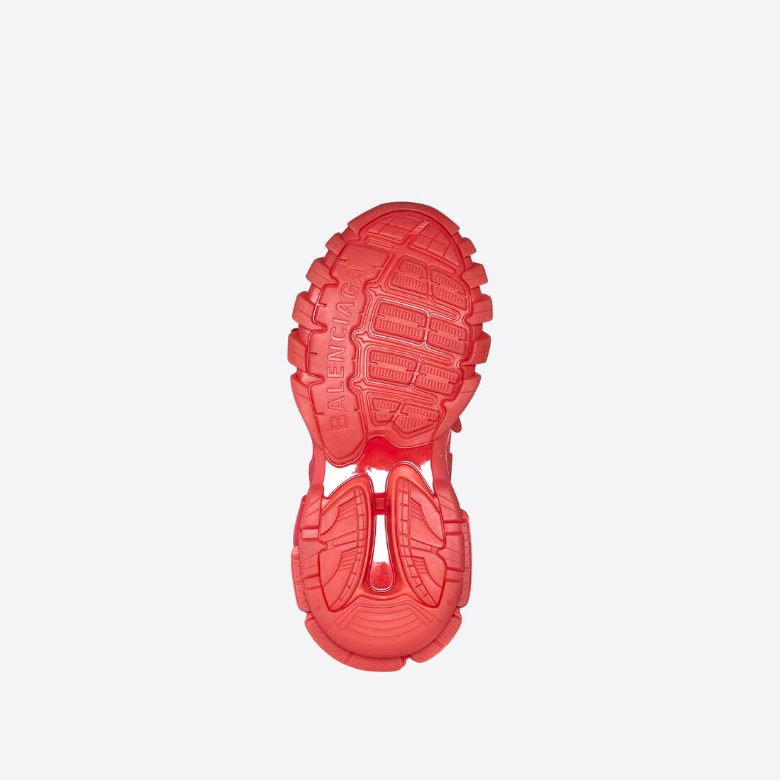 Men's Track.2 Sneaker Clear Sole in Red - 6