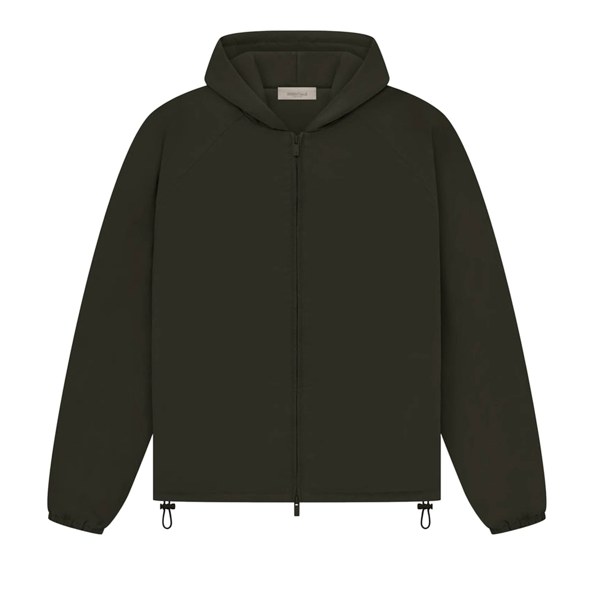 Fear of God Essentials Full Zip Jacket 'Off Black' - 1