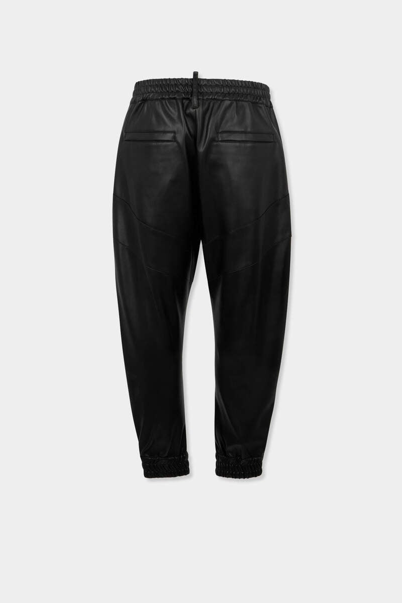 DSQUARED2 FAUX LEATHER JOGGING PANT outlook