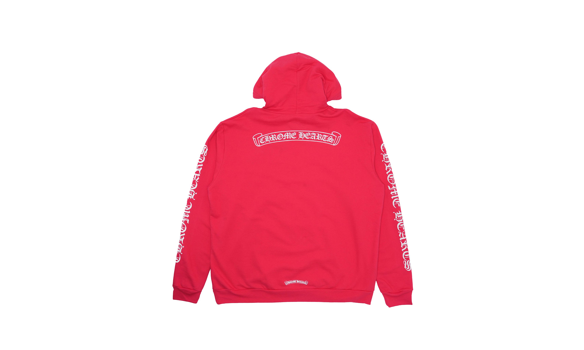 Scroll Logo Hoodie "Red" - 2