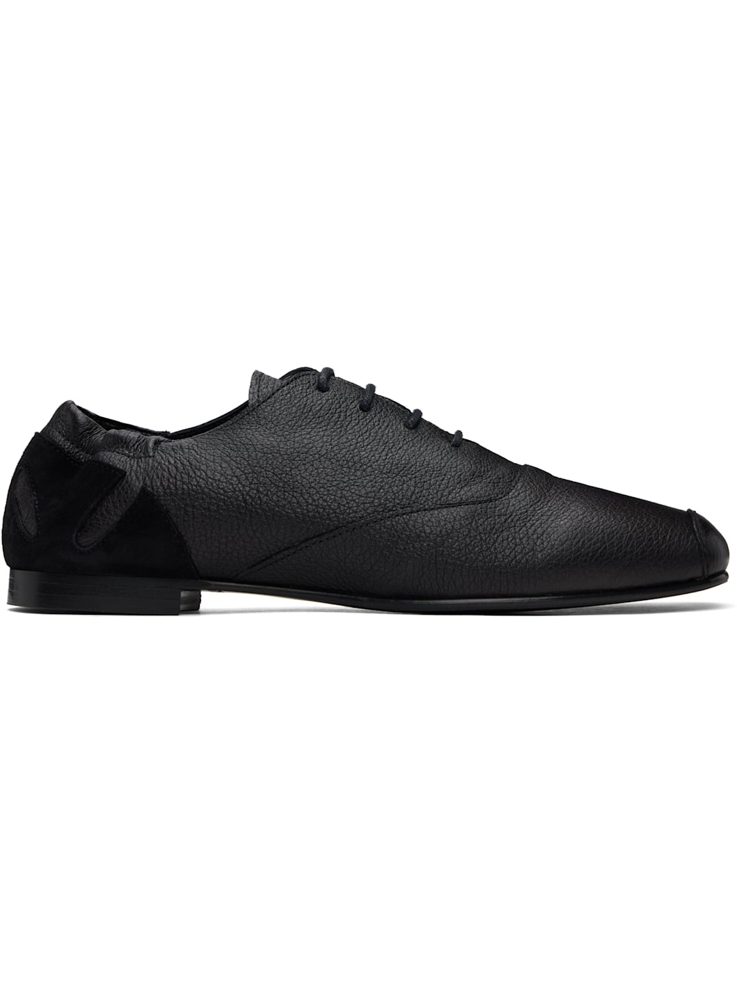 Black Slashed Dancer Oxfords - 1