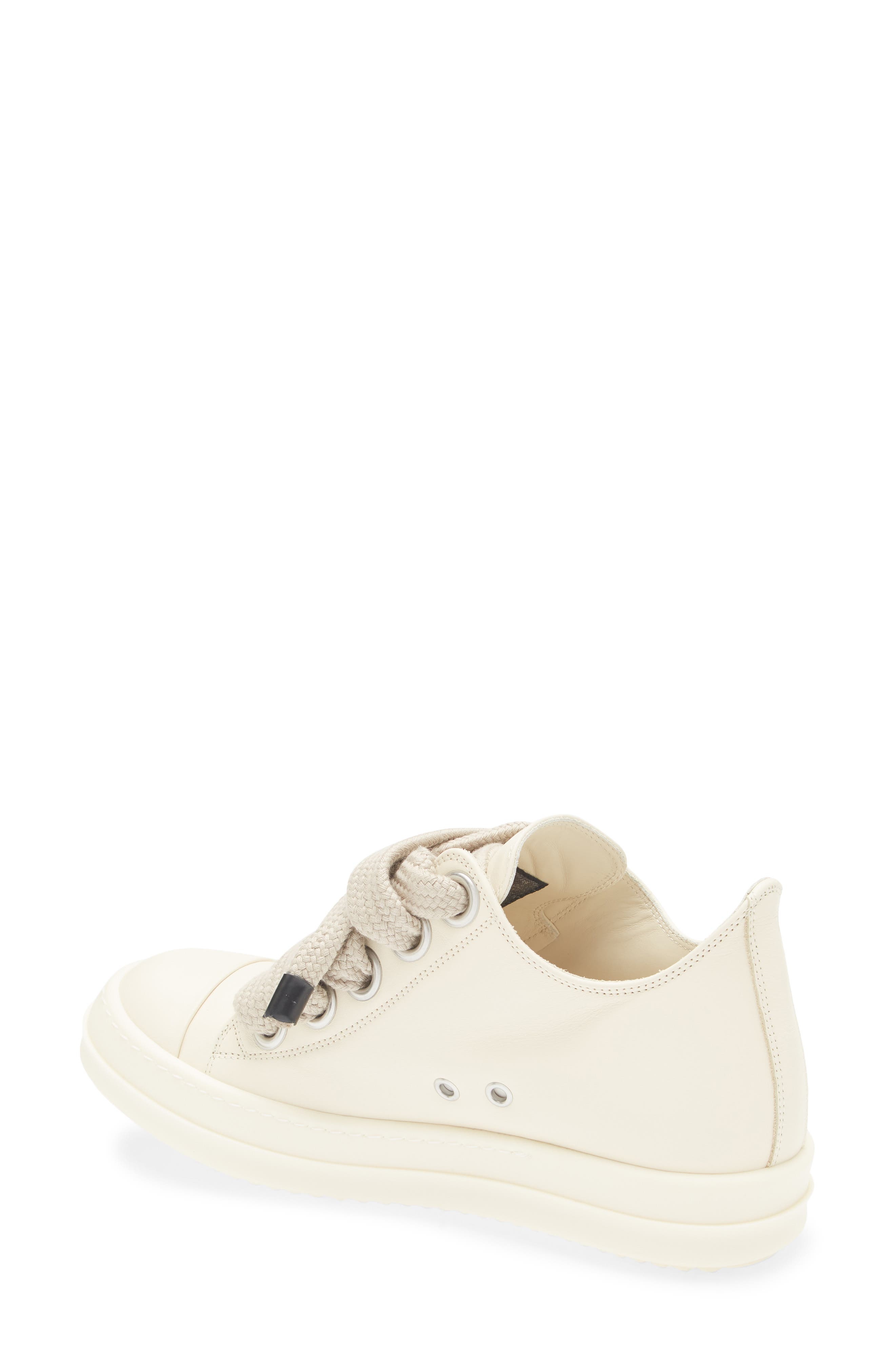 Rick Owens Jumbolace Low Top Sneaker in Milk/Milk/Milk at Nordstrom - 2
