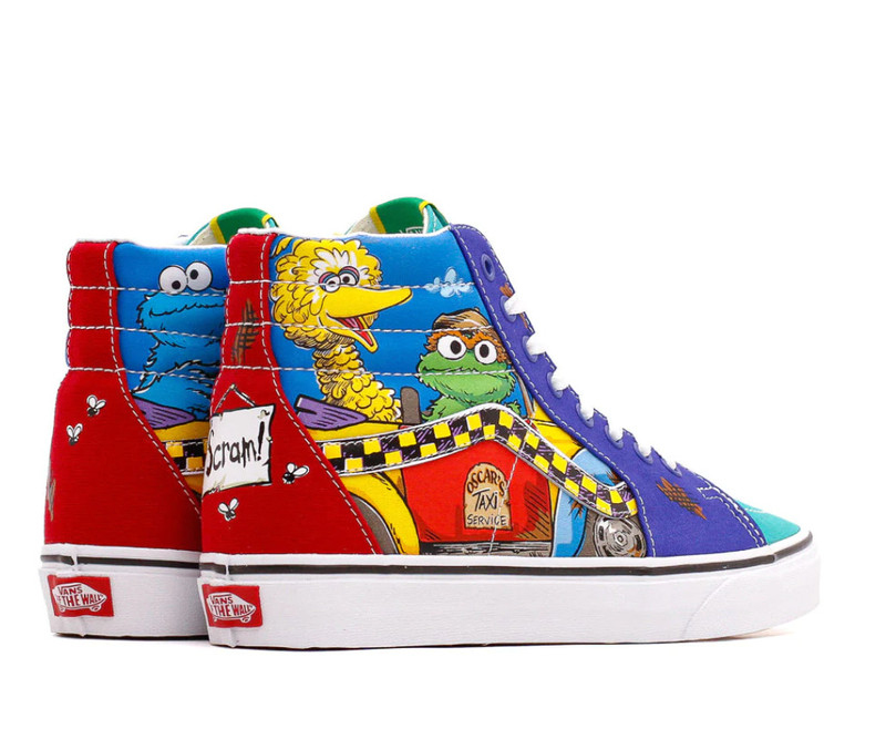 Vans x Sesame Street Sk8-Hi 'Multi-Color' VN000D5IBMB 3