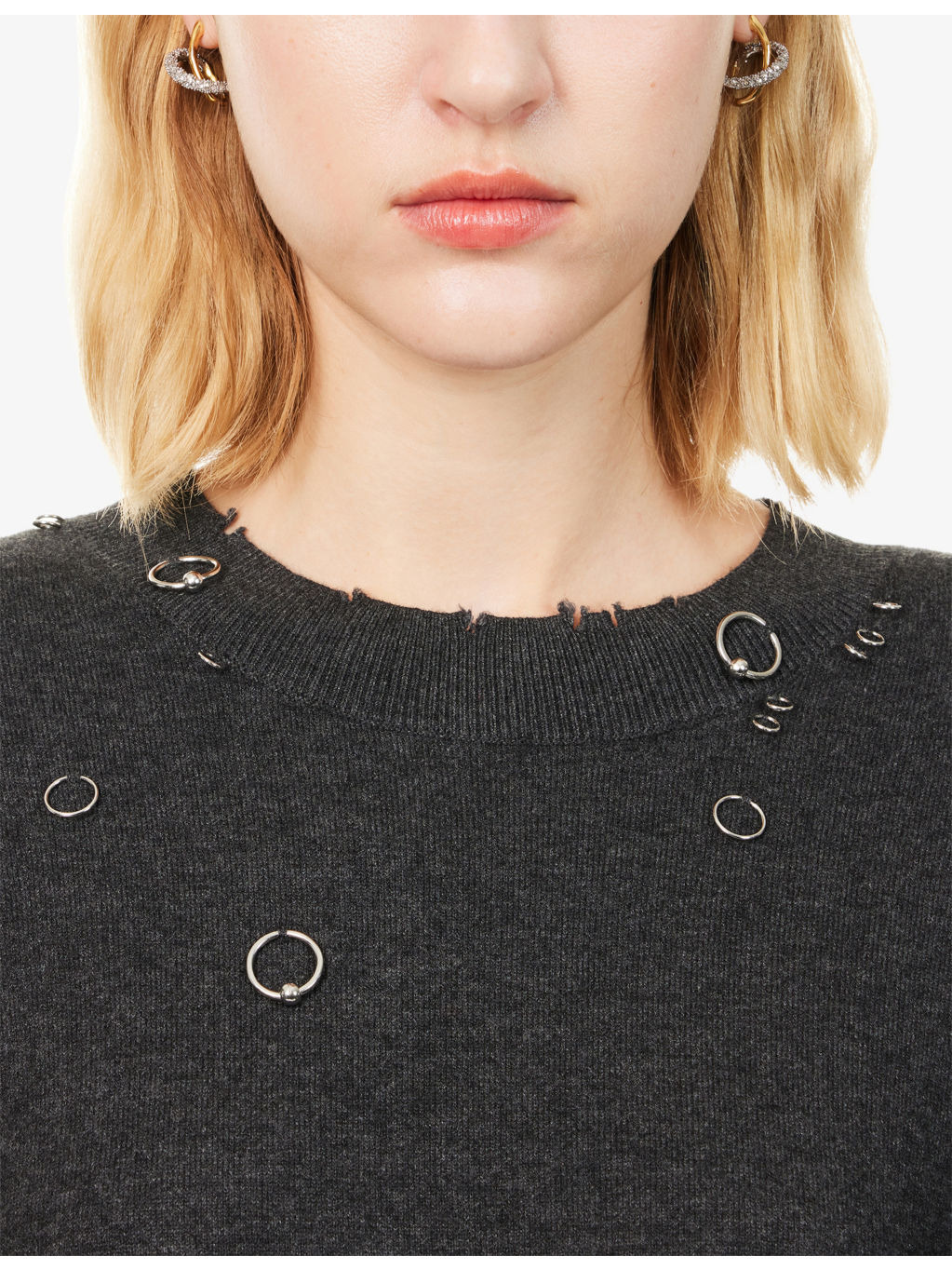 Atrium Cassandre Ring Brushed Knitted Jumper - 6