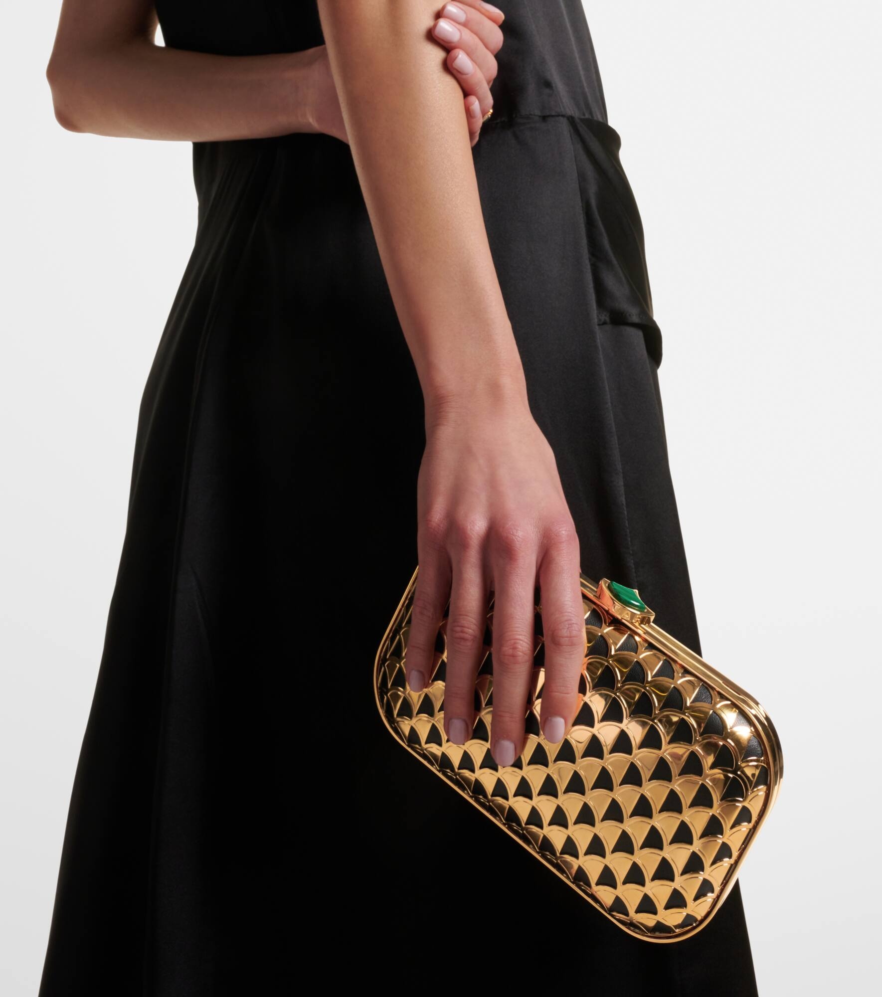 Calla leather clutch - 2