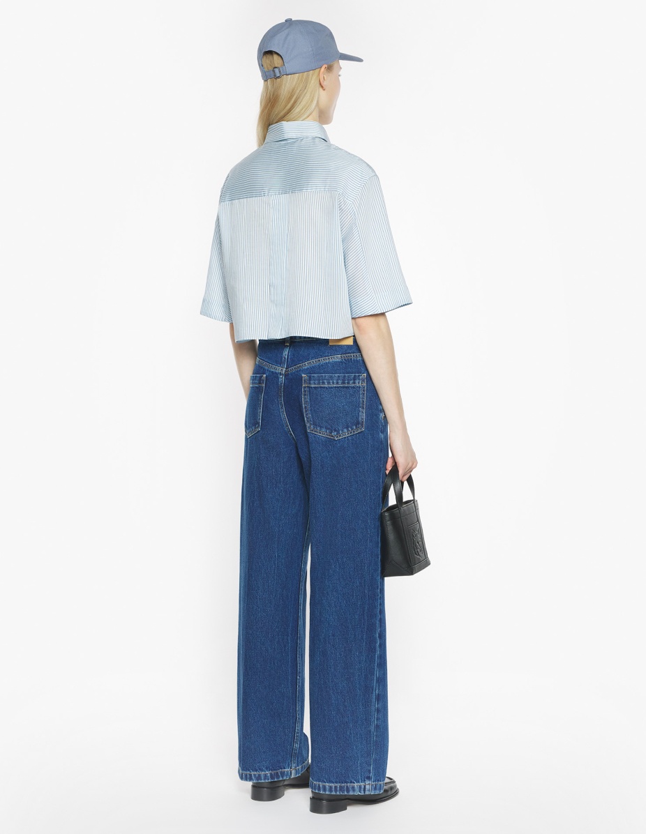 BOXY CROPPED SHIRT - 5