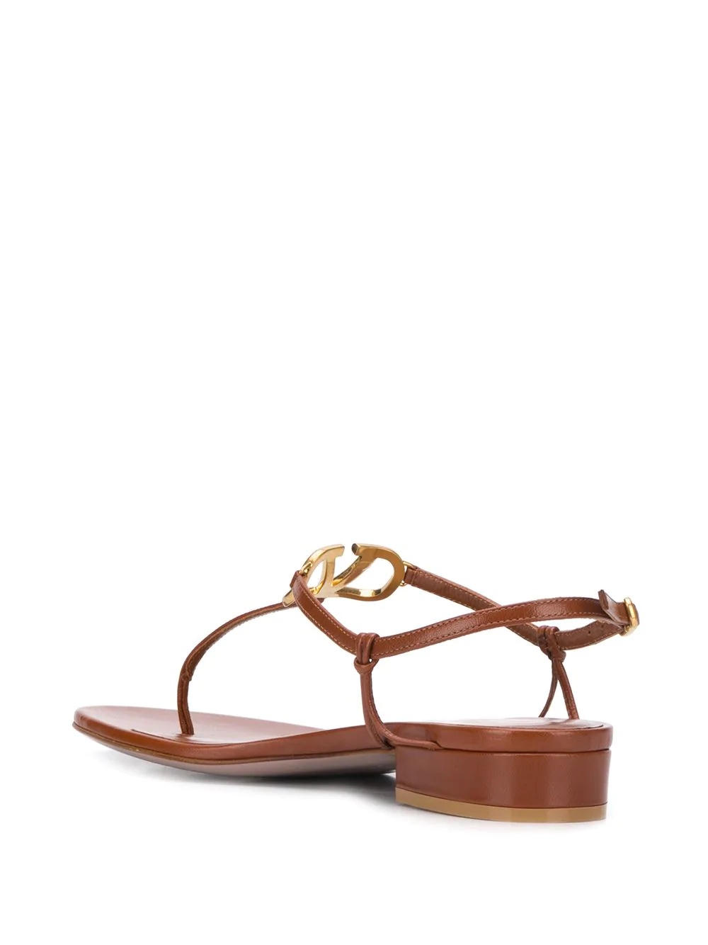 VLOGO plaque sandals - 3