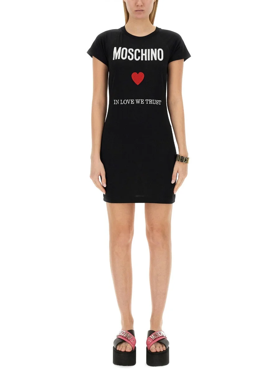 Moschino Women Dress With Logo - 1