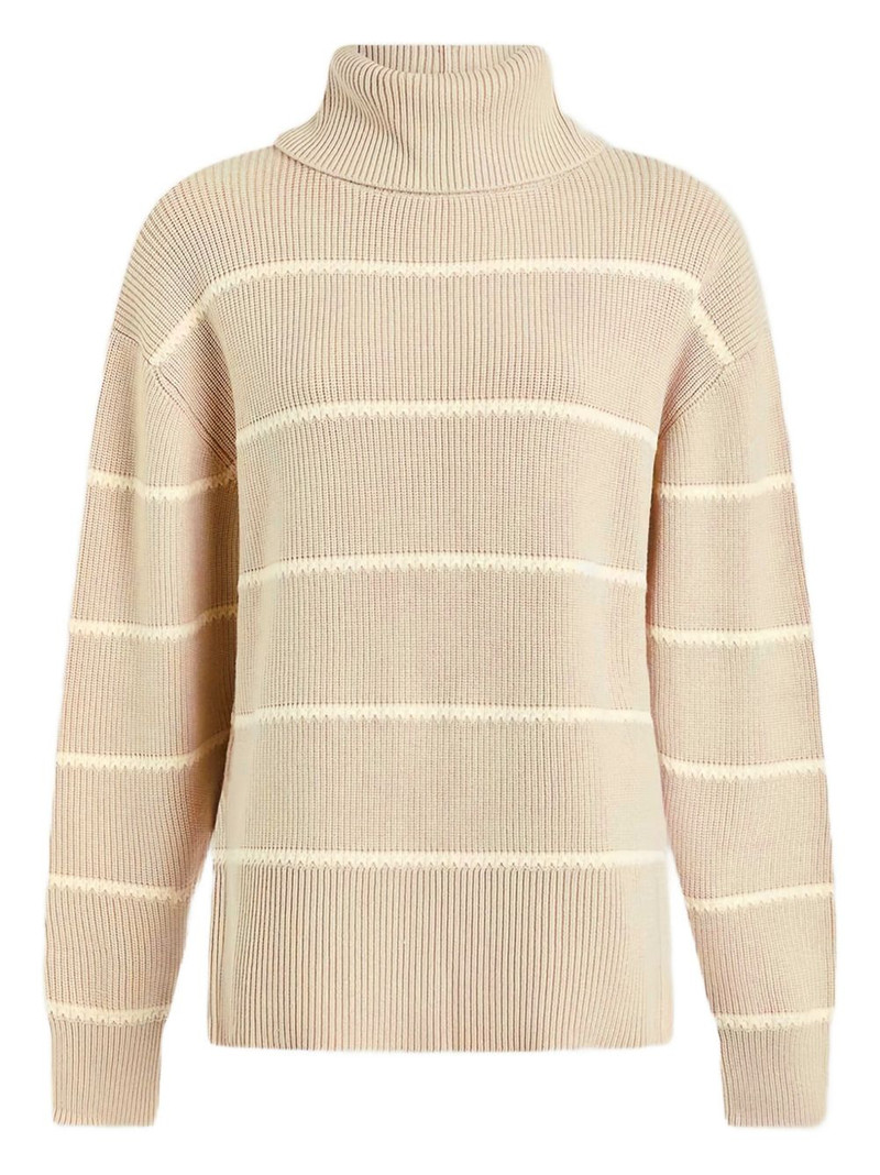 ribbed-knit turtleneck sweater 1
