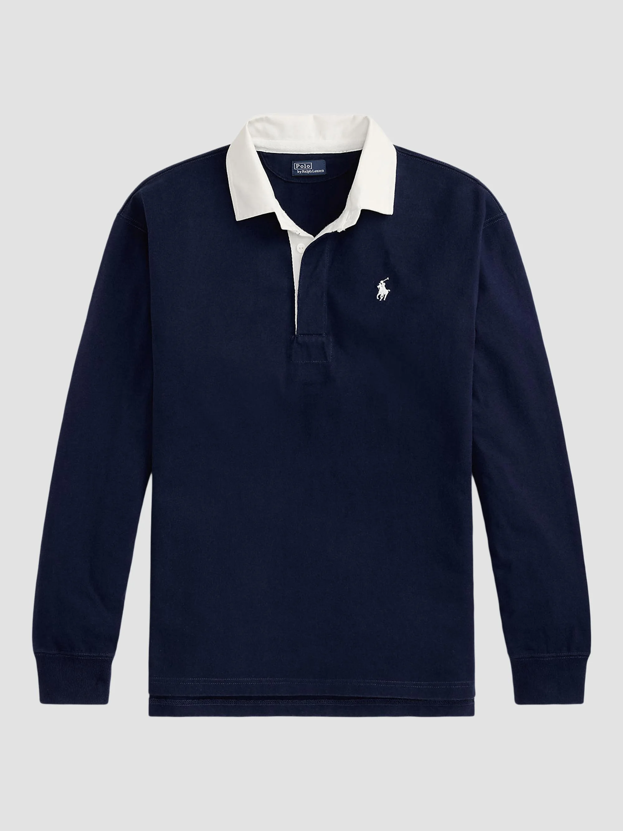 Women's Oversized Cotton Rugby Shirt - Eastside Royal - 1