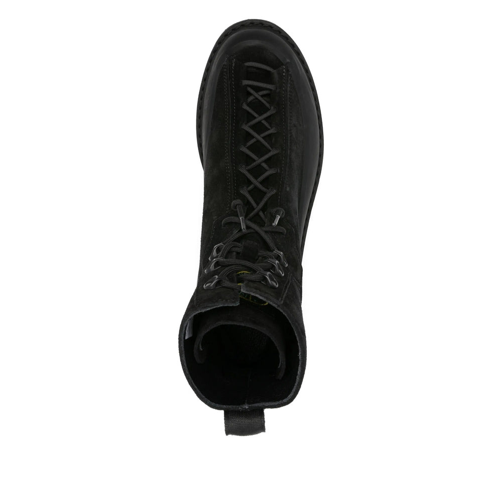 Stone Island Black Trainers Men - 4