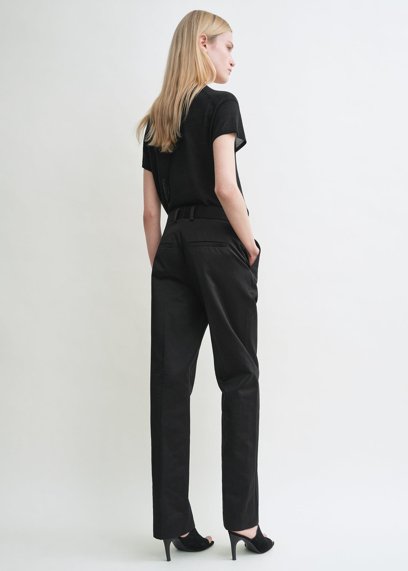 Tailored chinos black 4