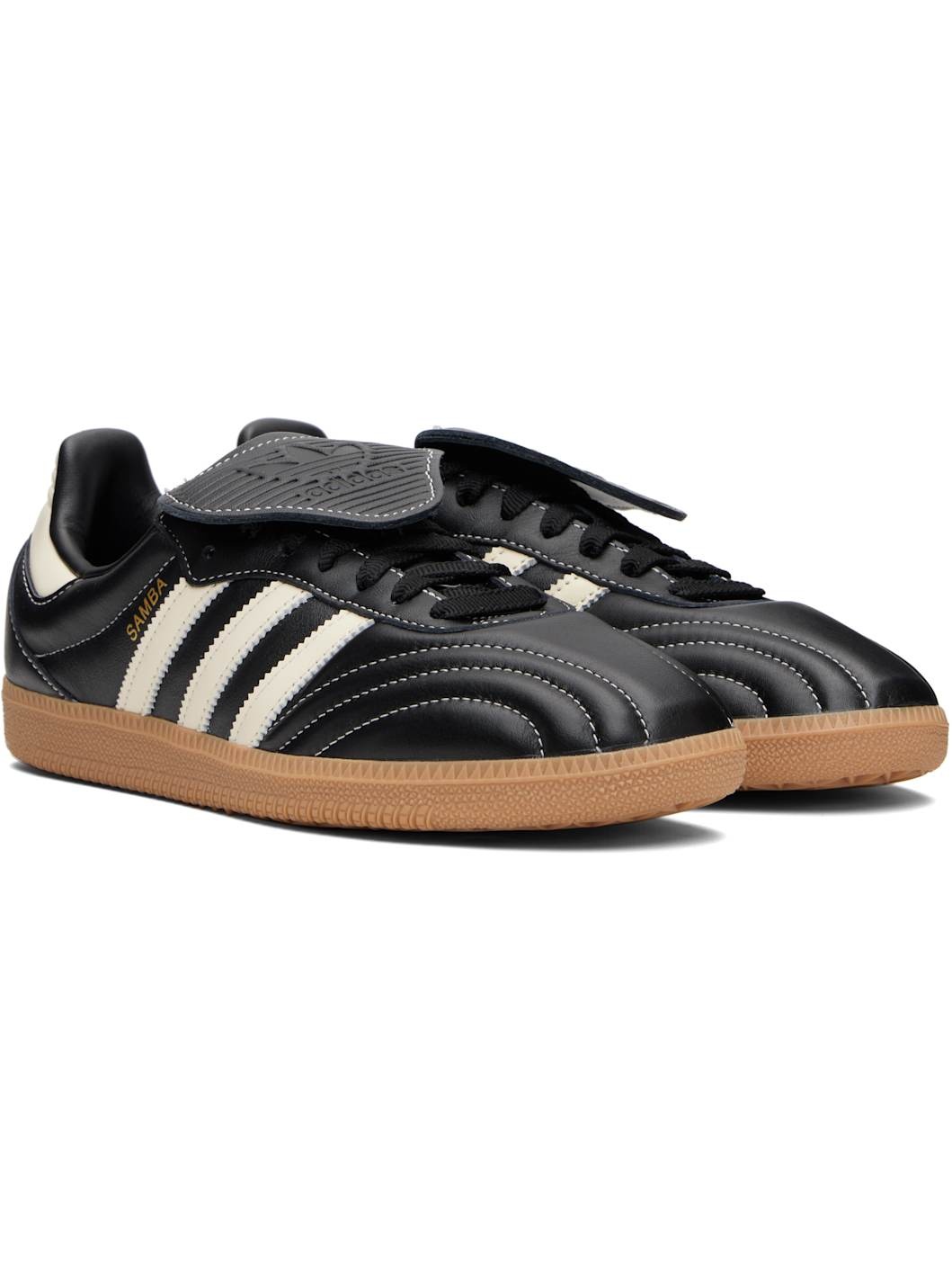 Black Samba LT Sneakers - 4