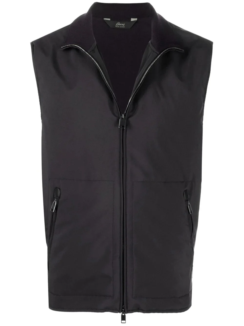 zipped gilet jacket - 1