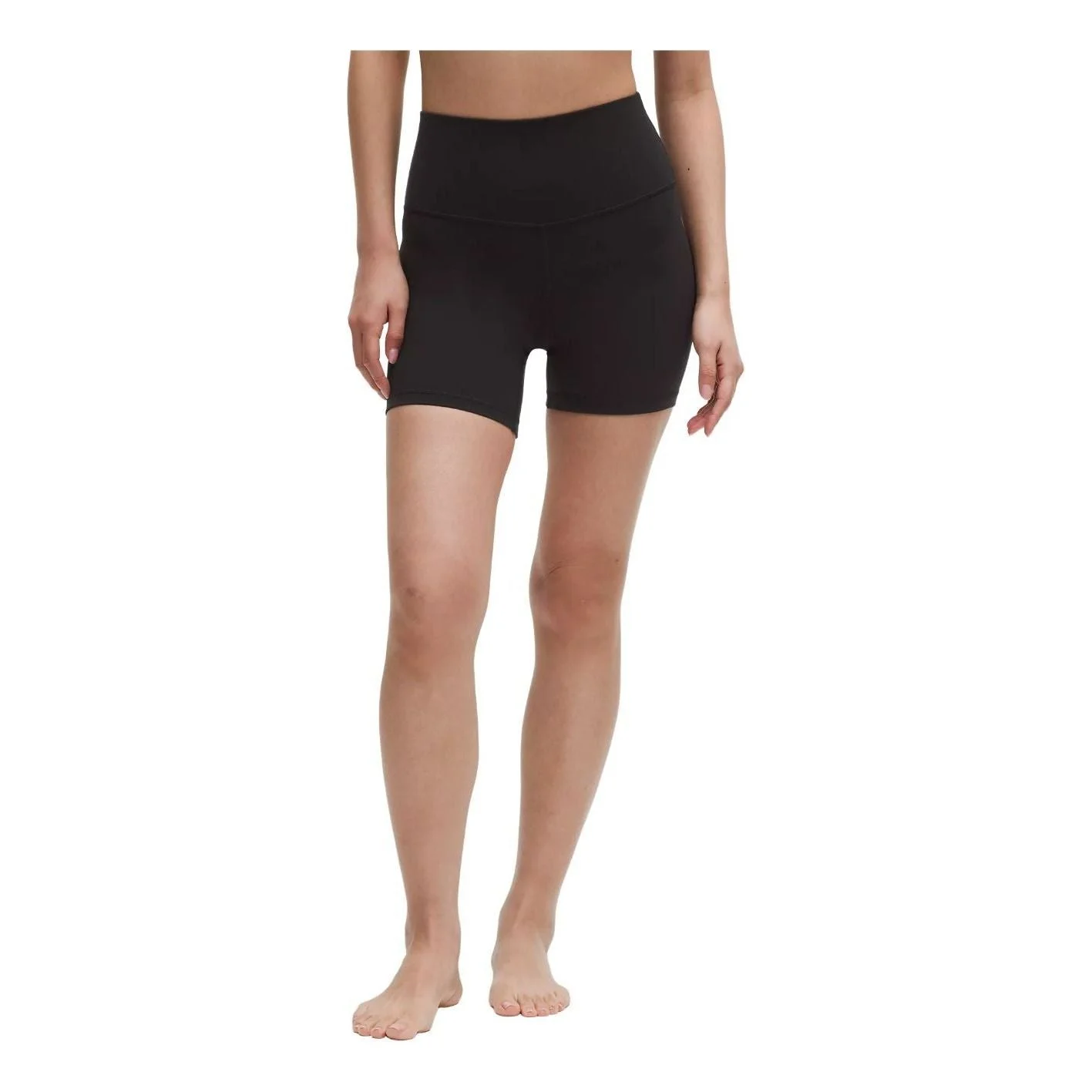 (WMNS) LULULEMON Align High-Rise Short 6" 'Black' LW7BG3S-620956784 - 1