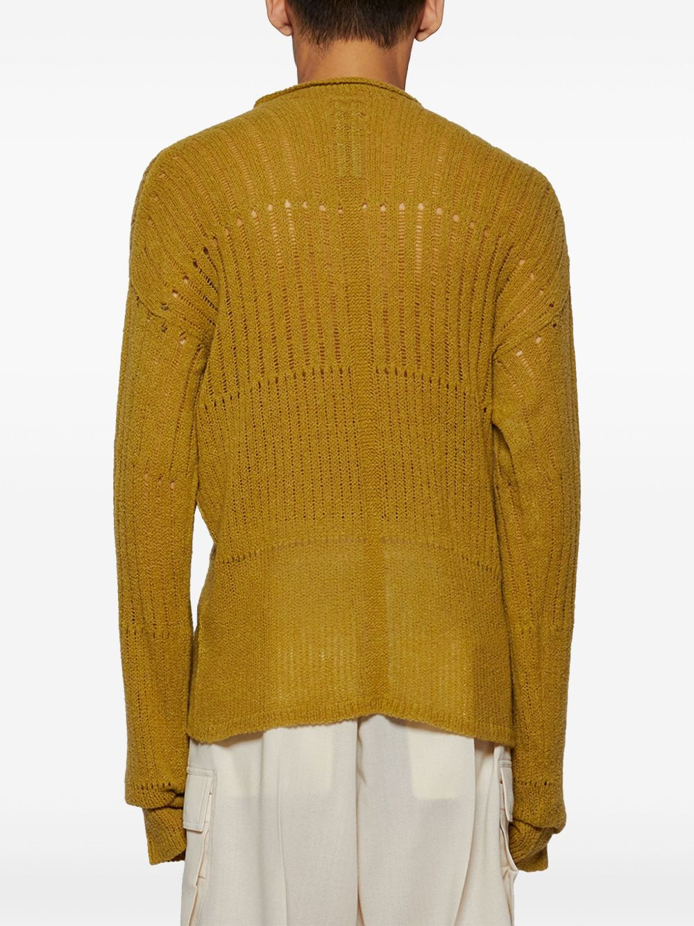 ribbed-knit jumper - 5