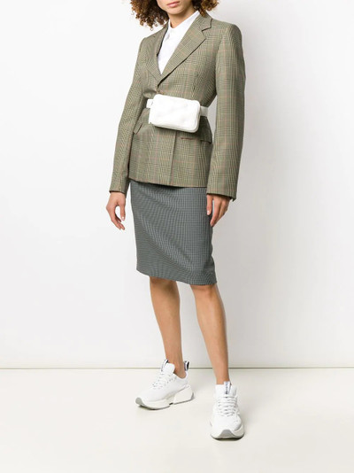 Maison Margiela check print blazer outlook