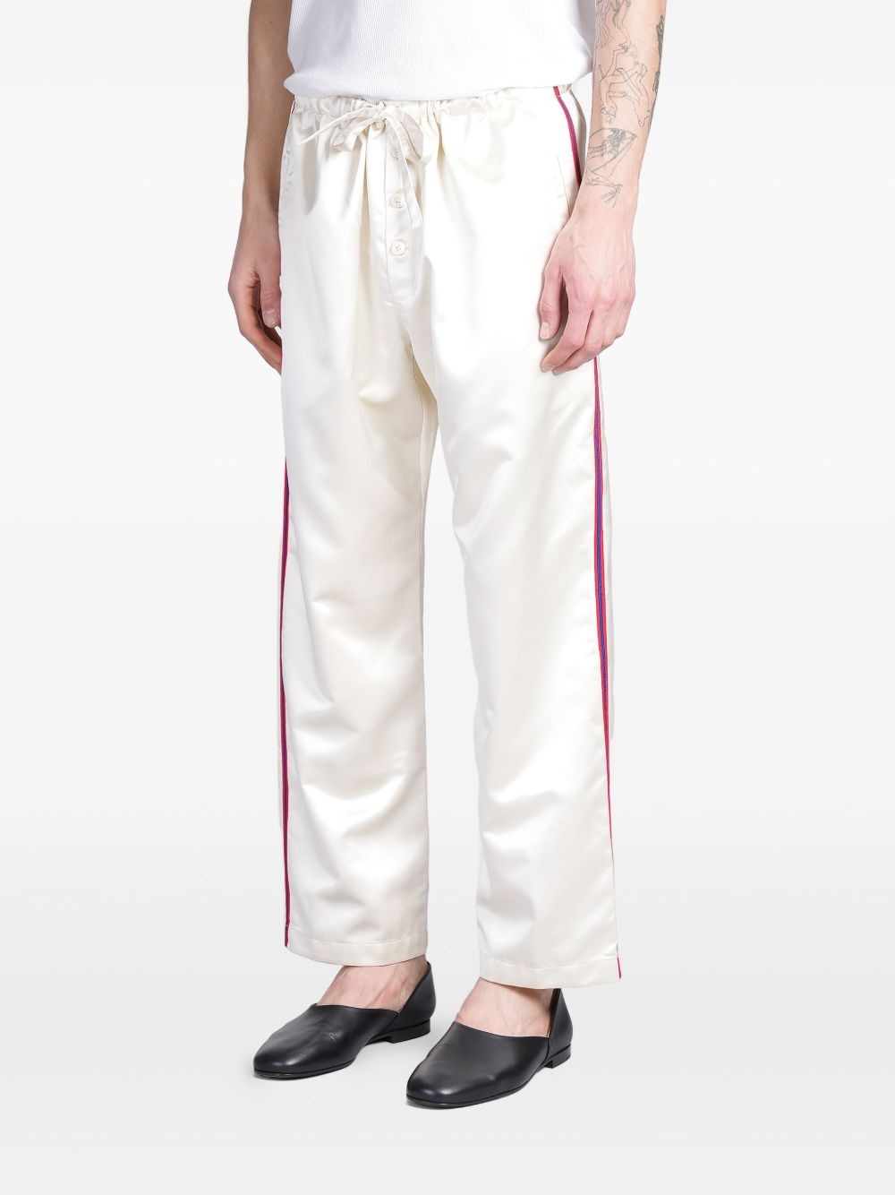 strap-detail track pants - 3