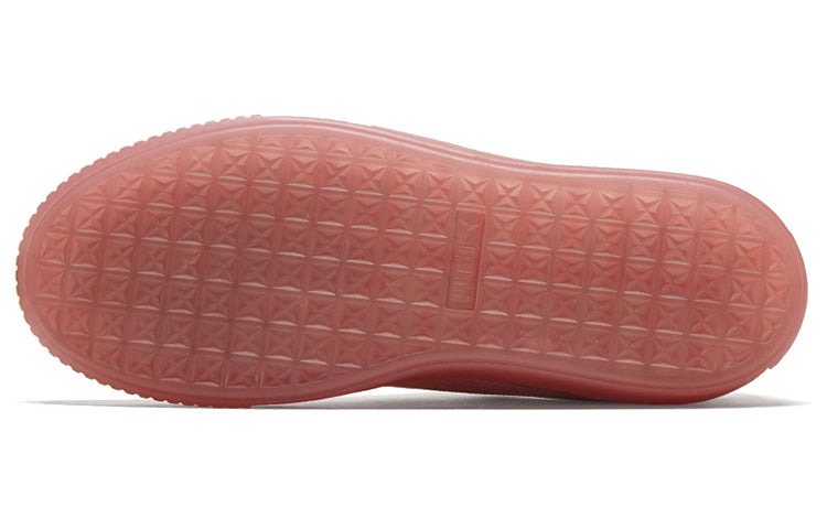 (WMNS) PUMA Basket Platform Core Pink Low Board Shoes 364040-09 - 6