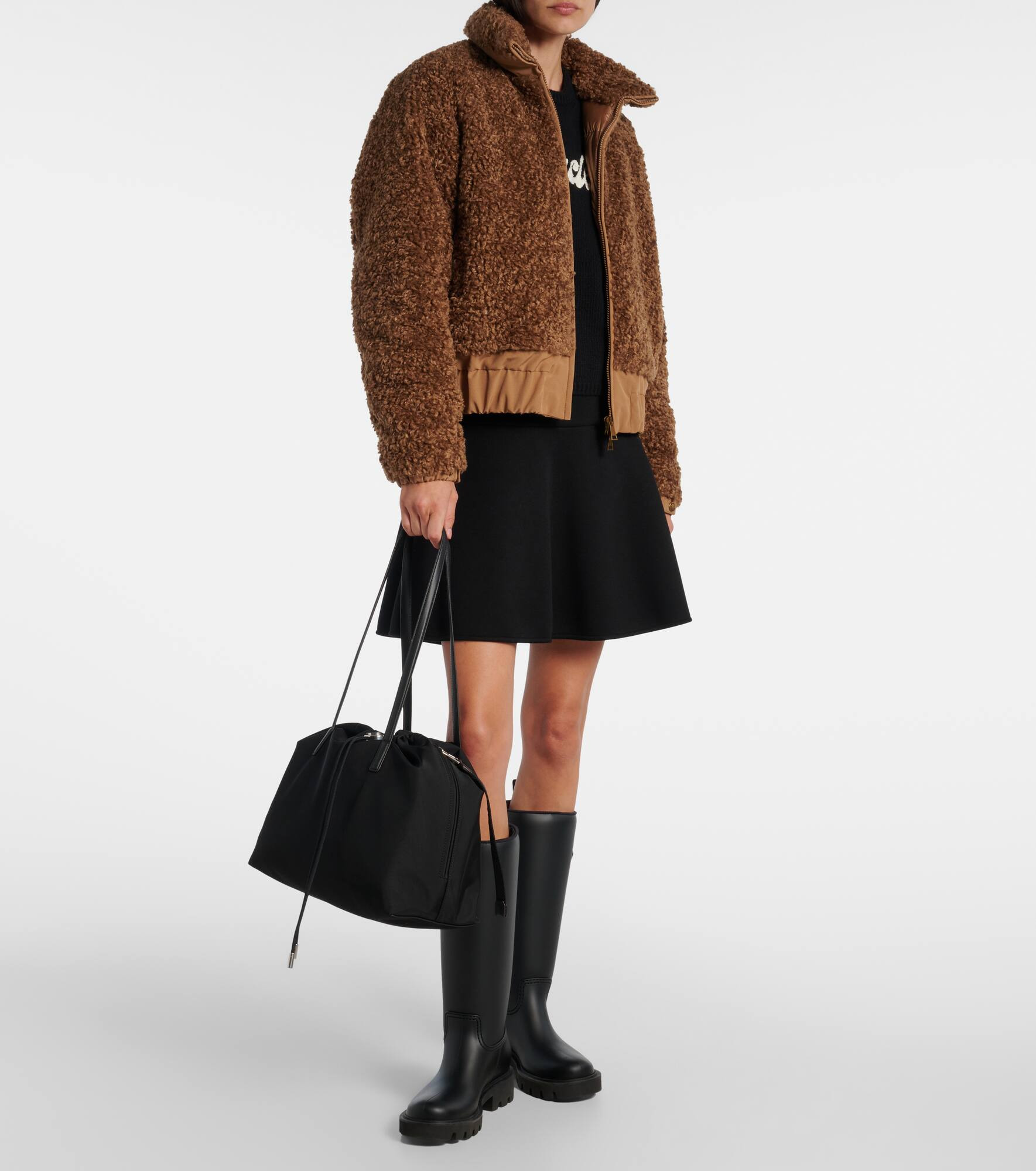 Coligny faux shearling down jacket - 2