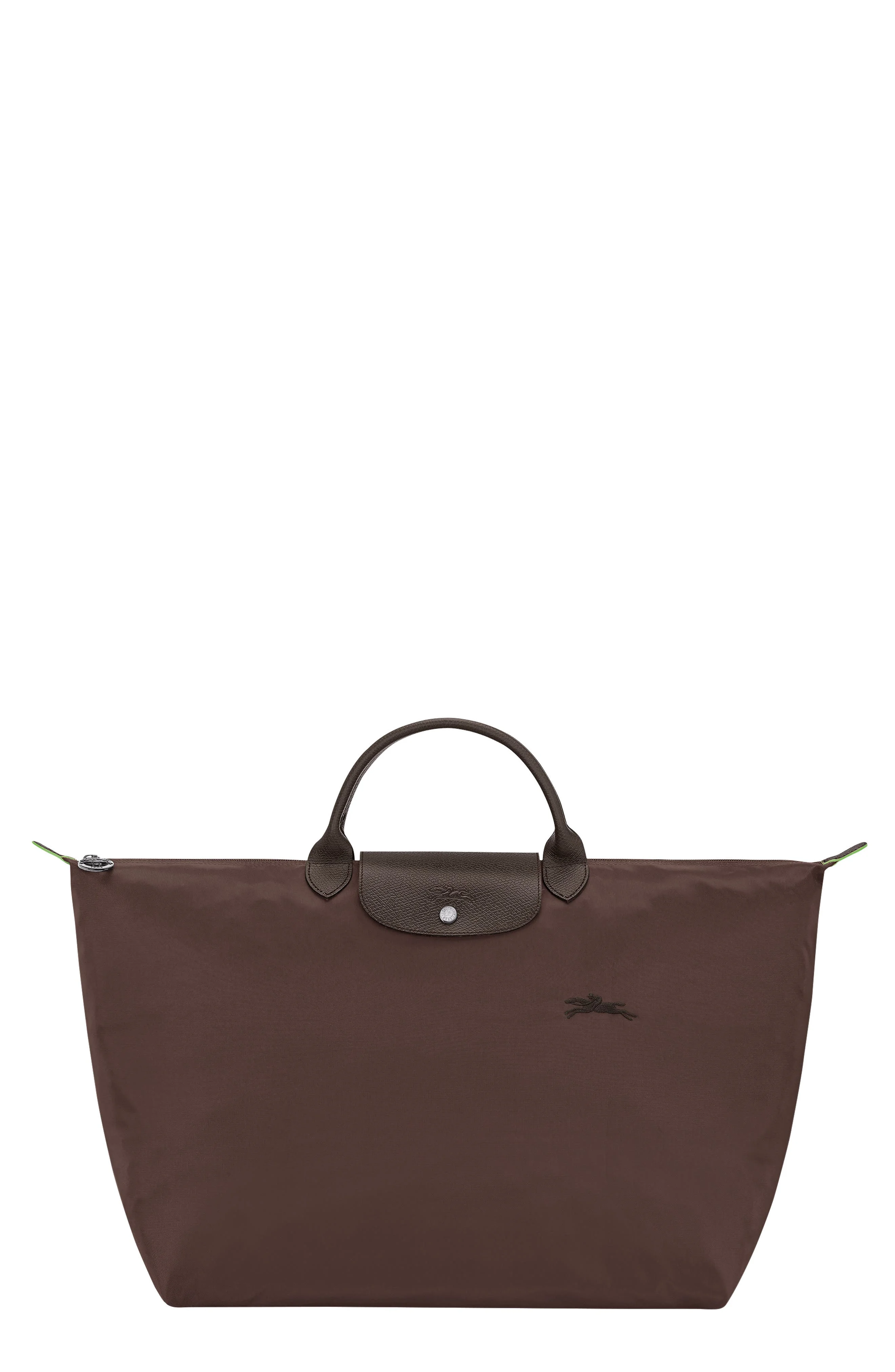 Longchamp Large Le Pilage Travel Bag in Mocha at Nordstrom - 1