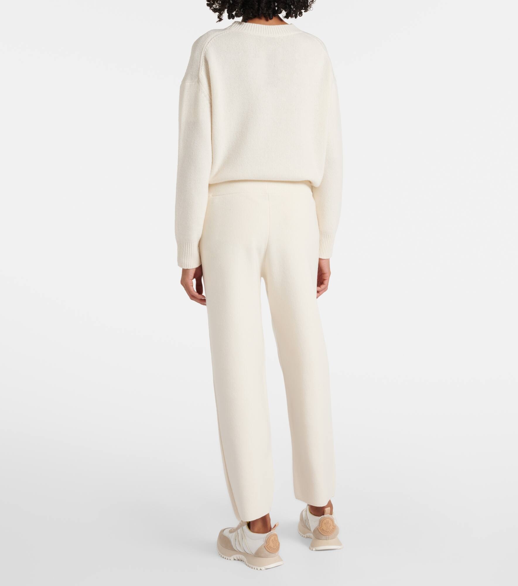 Wool and cashmere sweatpants - 3
