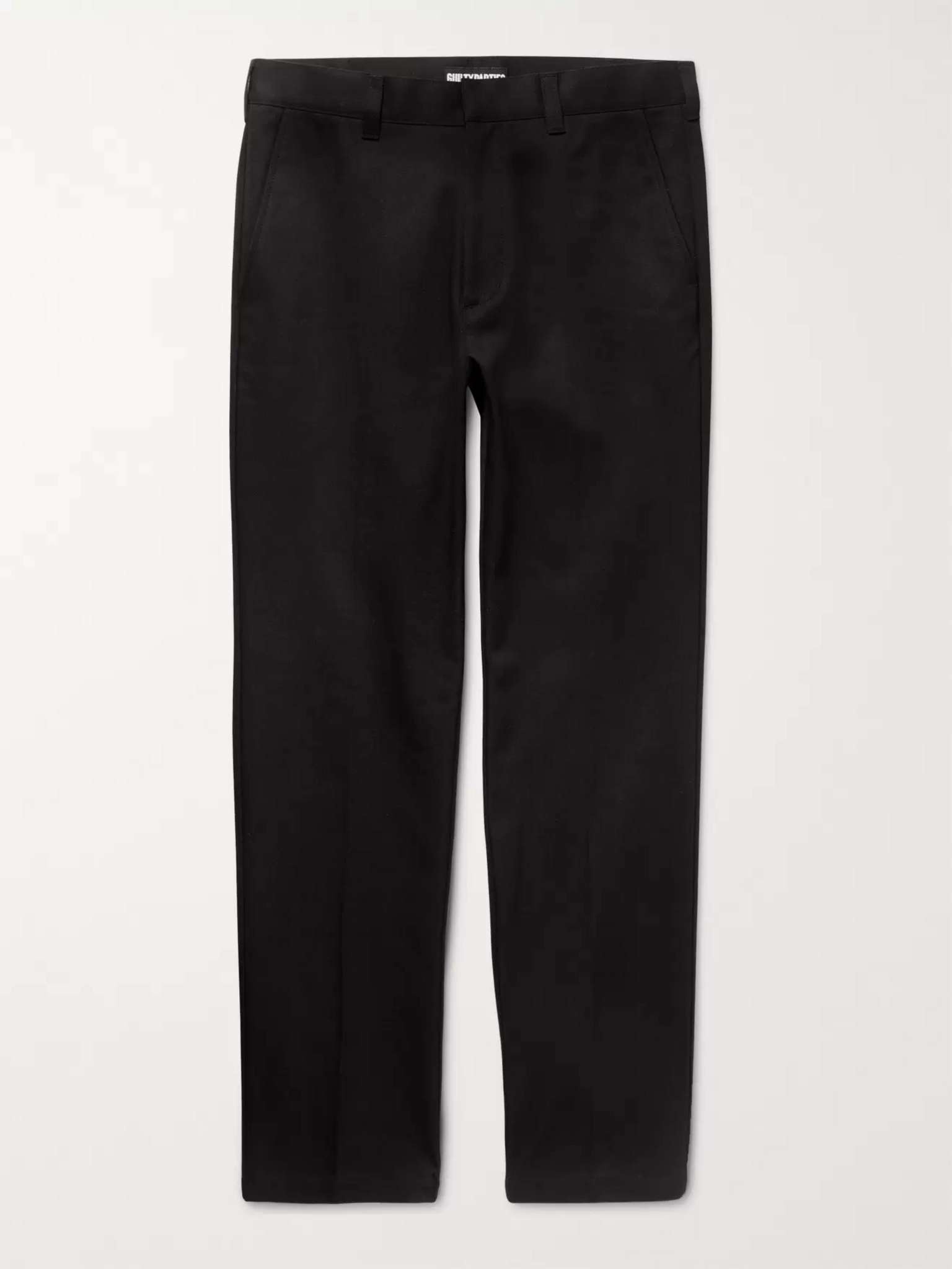 Zack Straight-Leg Twill Trousers - 1