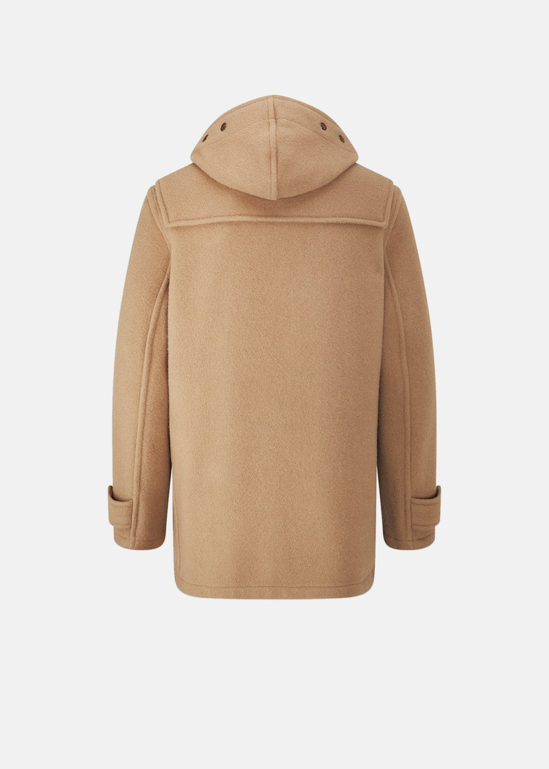 GLOVERALL Men's Mid-Length Monty Duffle Coat Camel outlook