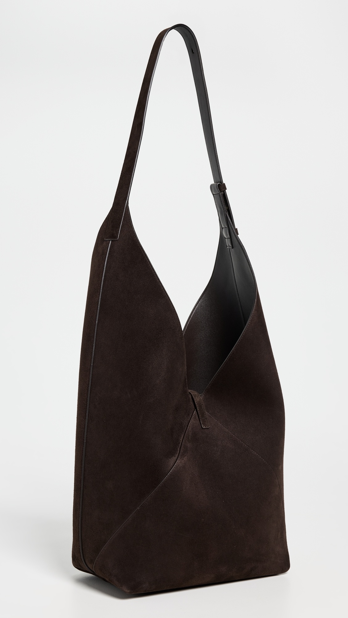 Suede Hobo Bag - 3