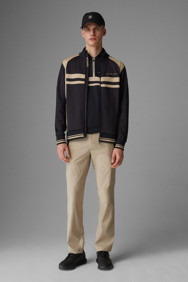 BOGNER Bernd Second layer in Black/Beige outlook