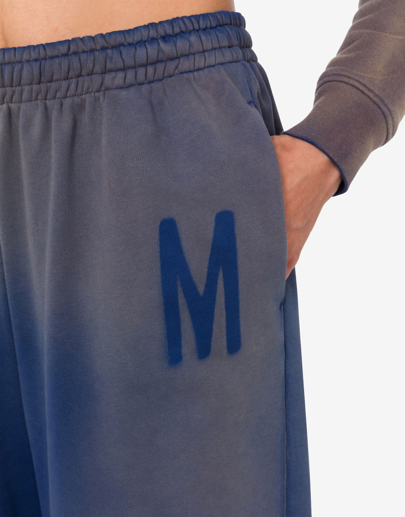 PRINTED ORGANIC COTTON FLEECE PANTS 4