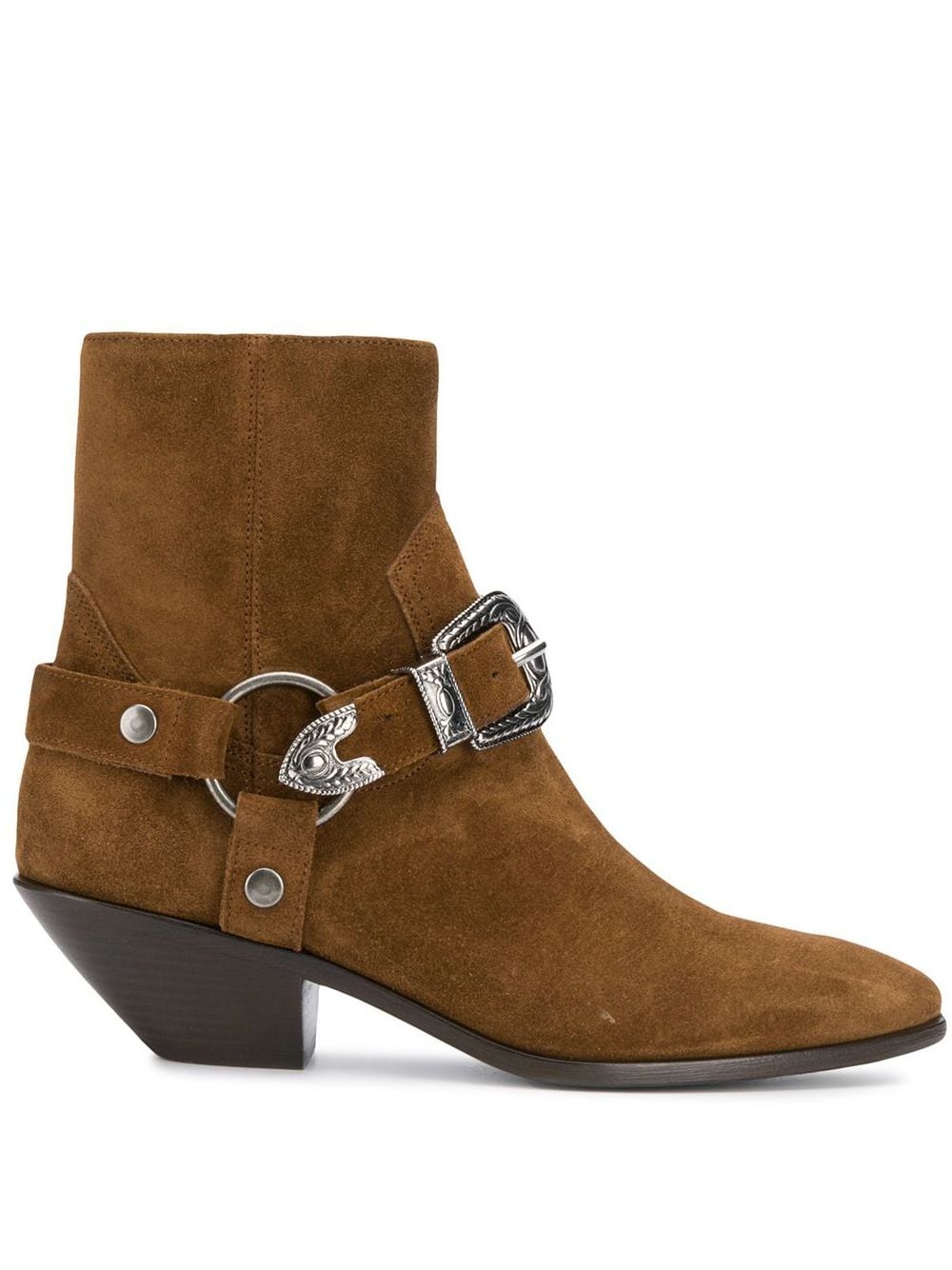 buckle ankle boots - 1