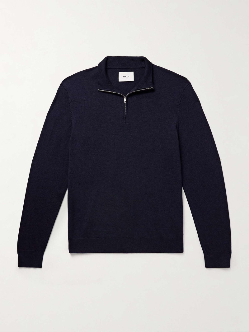 Sergio 6605 Wool Half-Zip Sweater - 1