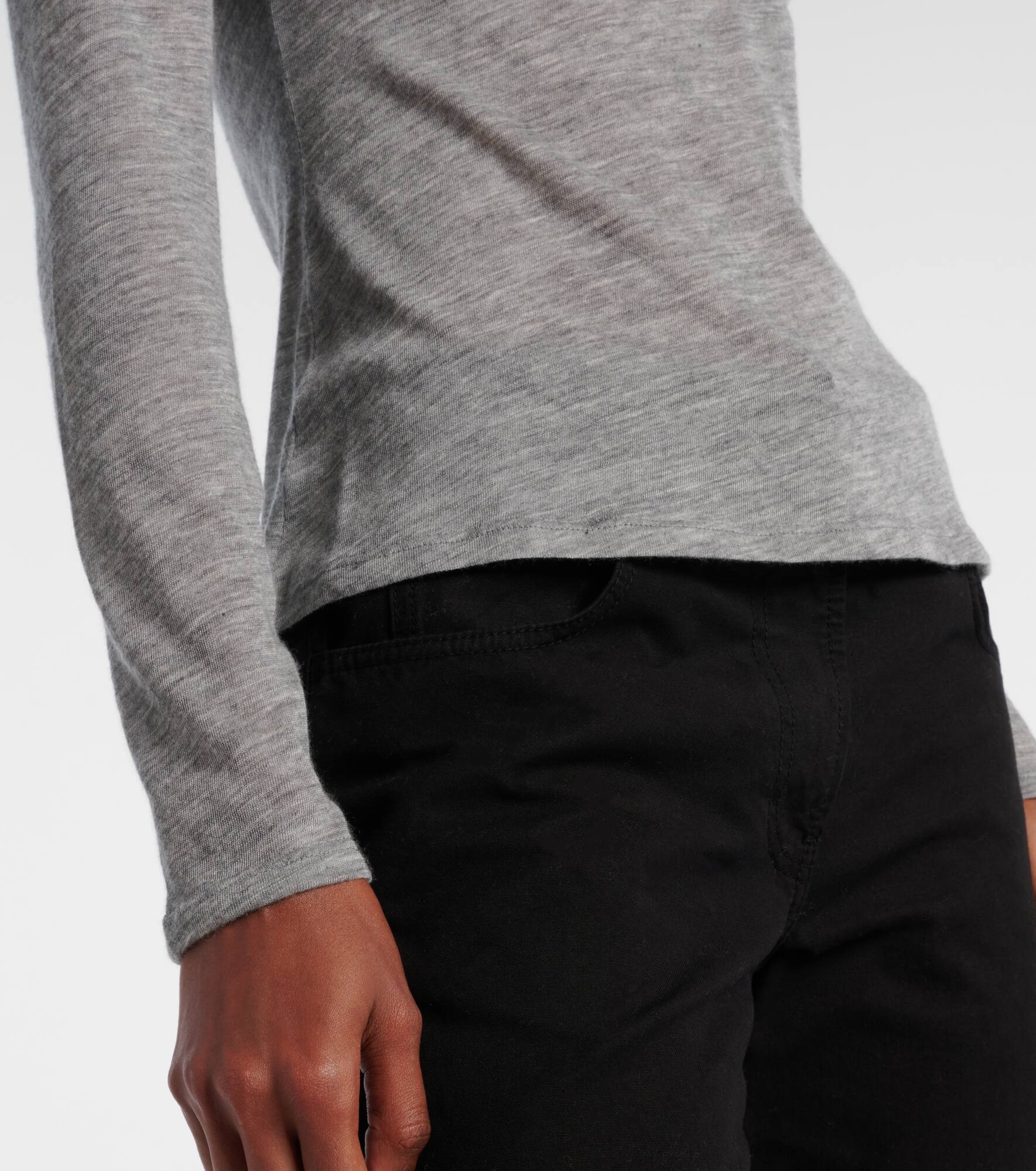 Iverness knitted cashmere top - 5