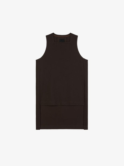 Givenchy OVERSIZED TANK TOP IN WAFFLED KNIT outlook