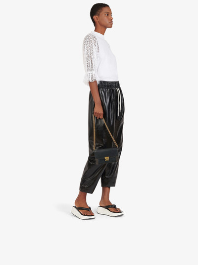 Givenchy Loose trousers in smooth leather outlook